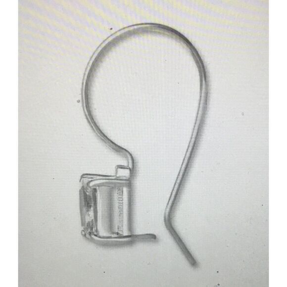 2 Ct Emerald Cut CZ French Wire Earrings - Picture 4 of 4